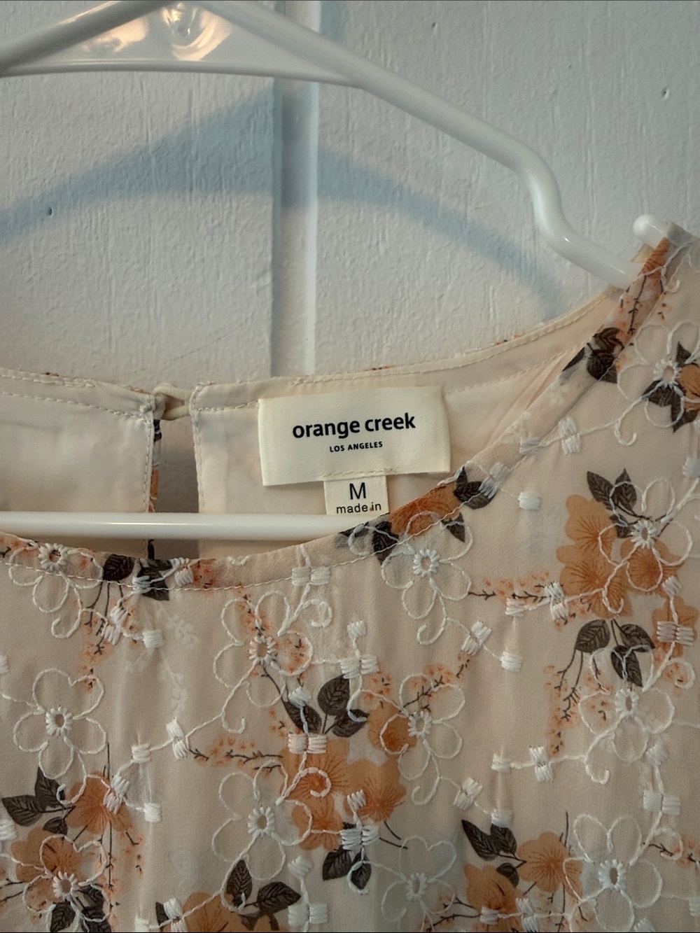orange creek Embroidered Floral Dress - Picture 2 of 3